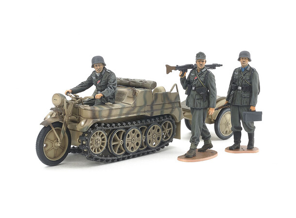 German Sd.Kfz.2 Kettenkraftrad Tamiya 1:35 byggesæt 