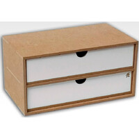 Hobbyzone Module OM02b 2x skuffer 2 skuffer med skillevægge - 30 cm