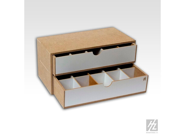 Hobbyzone Module OM02b 2x skuffer 2 skuffer med skillevægge - 30 cm 