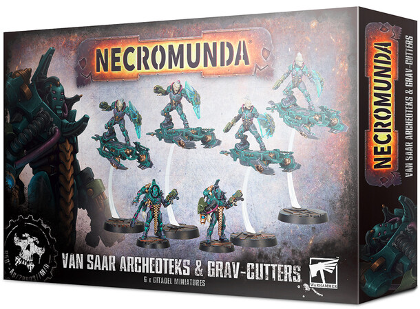 Necromunda Van Saar Archeoteks/Grav-cutt Grav-cutters 