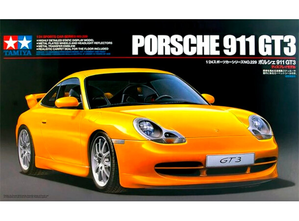 Porsche 911 GT3 Tamiya 1:24 byggesæt 