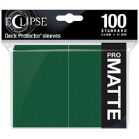 Sleeves Eclipse Pro Mat Grøn x100 Ultra Pro kortbeskytter / Deck Protector