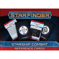 Starfinder RPG Starship Combat Cards Reference Cards - 110 kort