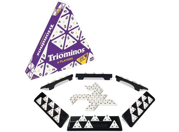 Triominos 6 Players Brætspil Dansk udgave 