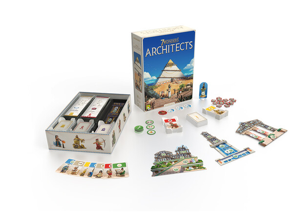 7 Wonders Architects Brætspil Dansk udgave 