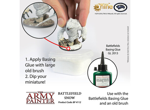 Army Painter Basing Battlefield Snow 150 ml 