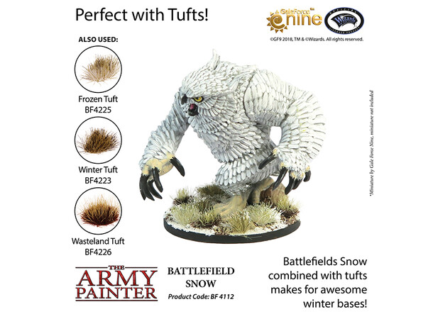 Army Painter Basing Battlefield Snow 150 ml 