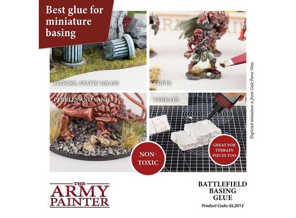 Army Painter Battlefields Basing Glue 50 ml - PVA-lim 