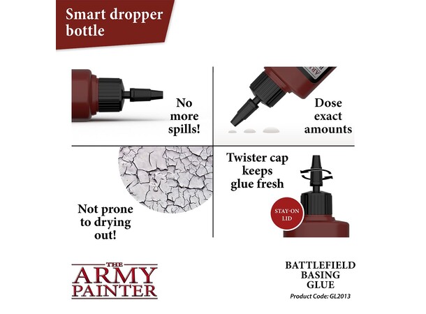 Army Painter Battlefields Basing Glue 50 ml - PVA-lim 