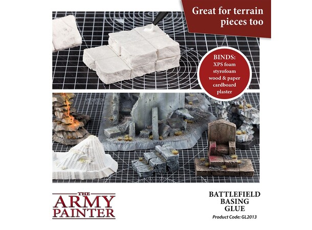 Army Painter Battlefields Basing Glue 50 ml - PVA-lim 