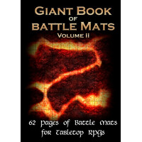 Book of BattleMats GIANT VOL.2 62 sider 62 sider Spiralbundet - 2,5cm grid