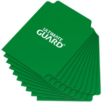 Card Dividers x10 Grøn Ultimate Guard