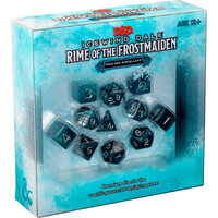 D&D Icewind Dale Dice & Misc Terninger + kort til Rime of Frostmaiden