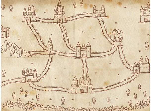 Deckscape Draculas Castle Kortspil 