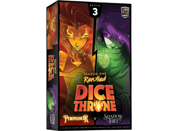 Dice Throne Sæson 1 ReRolled Box 3 Pyromancer vs Shadow Thief 