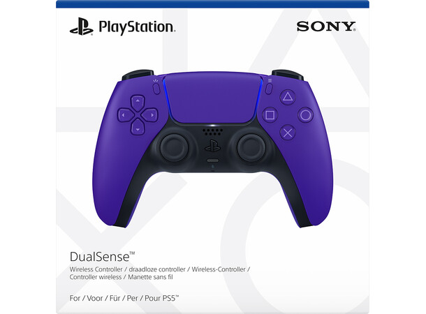 DualSense Controller Galactic Purple PS5 Håndkontrol til PlayStation 5 