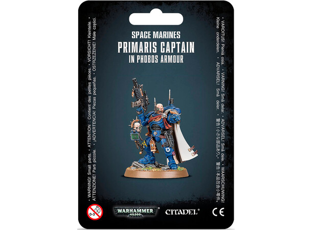 Space Marines Primaris Captain (2019) In Phobos Armour - Warhammer 40K 