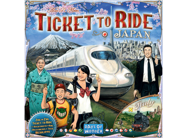 Ticket To Ride Map Coll 7 Japan/Italy Map Collection Volume 7 