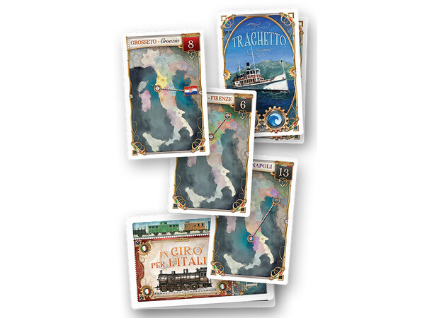 Ticket To Ride Map Coll 7 Japan/Italy Map Collection Volume 7 