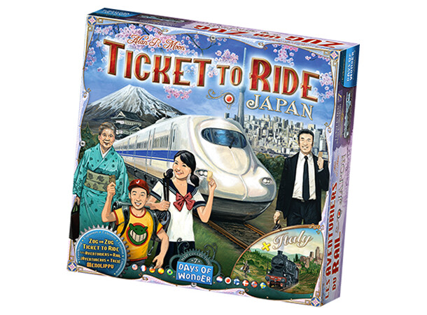 Ticket To Ride Map Coll 7 Japan/Italy Map Collection Volume 7 