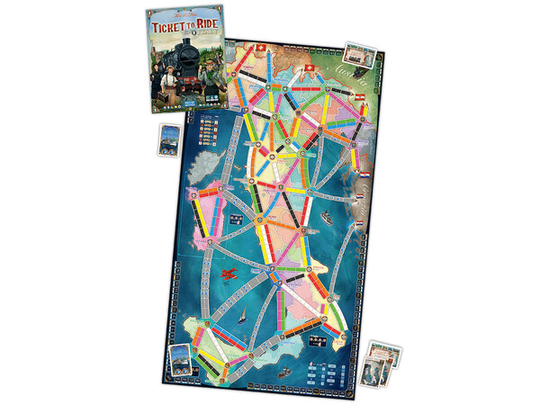 Ticket To Ride Map Coll 7 Japan/Italy Map Collection Volume 7 
