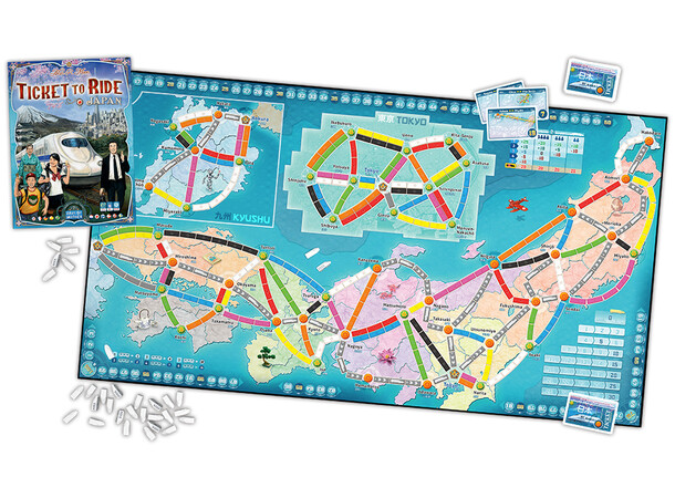 Ticket To Ride Map Coll 7 Japan/Italy Map Collection Volume 7 