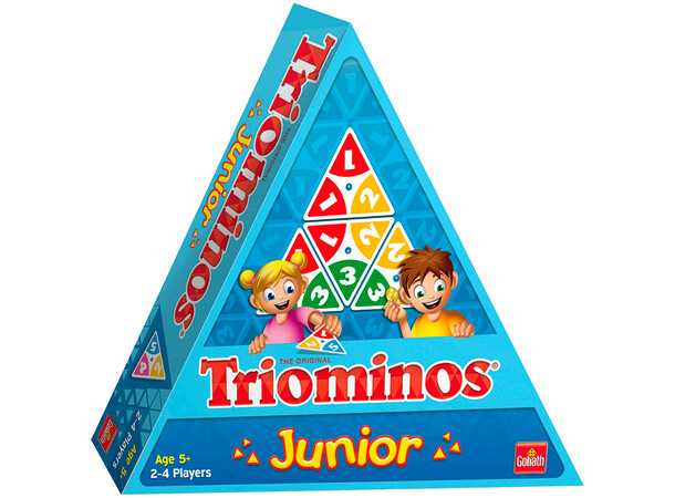 Triominos Junior Brætspil Dansk udgave 