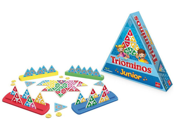 Triominos Junior Brætspil Dansk udgave 