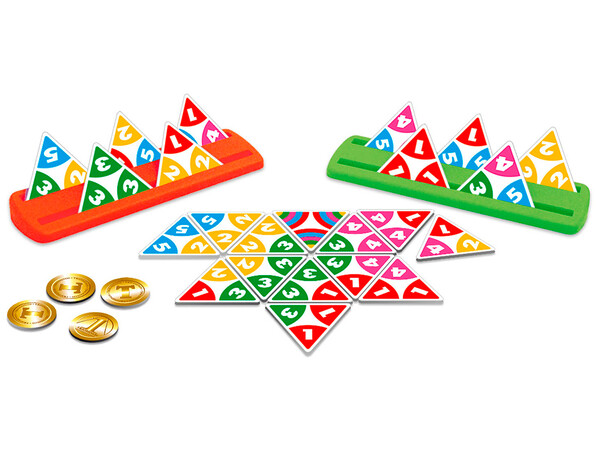 Triominos Junior Brætspil Dansk udgave 