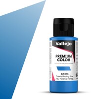Vallejo Premium Candy Racing Blue 60 ml Premium Airbrush Color - Candy