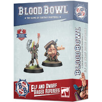 Blood Bowl Player Elf/Dwarf Biased Ref Elf and Dwarf Biased Referee