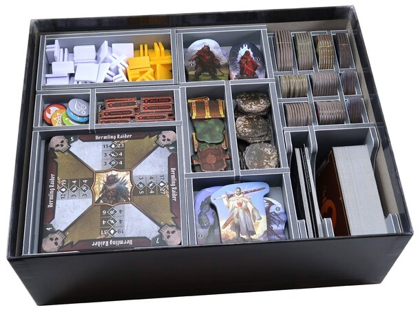 Gloomhaven Jaws of the Lion Insert Hold styr på spillet i spilboksen 