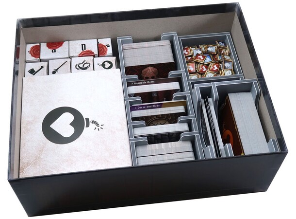 Gloomhaven Jaws of the Lion Insert Hold styr på spillet i spilboksen 