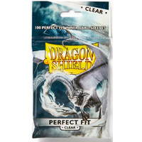 Innersleeves Dragon Shield Klar 64x89mm Precise / Pro / Perfect Fit (D. Shield)