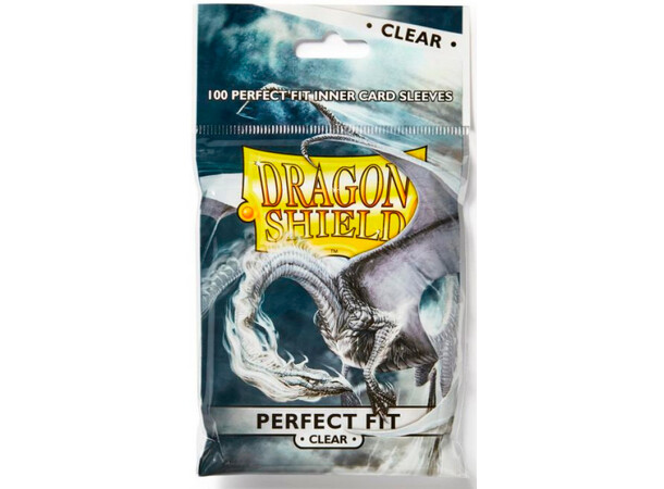 Innersleeves Dragon Shield Klar 64x89mm Precise / Pro / Perfect Fit (D. Shield) 