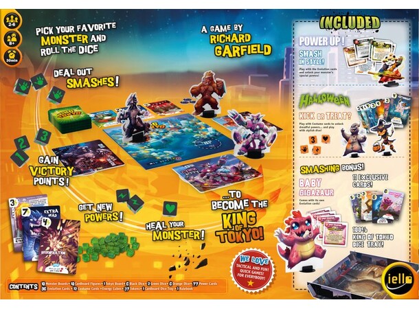 King of Tokyo Monster Box Brætspil 