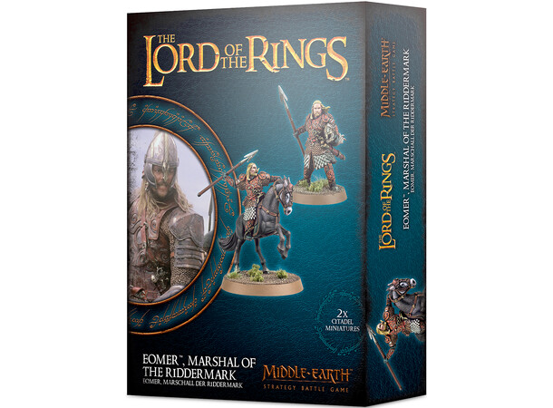 Lord of the Rings Éomer Marshal of Ridde Lord of the Rings Strategy Battle Game 