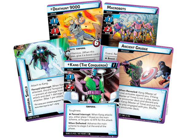 Marvel Champions TCG Once & Future Kang Ekspansion til Marvel Champions 