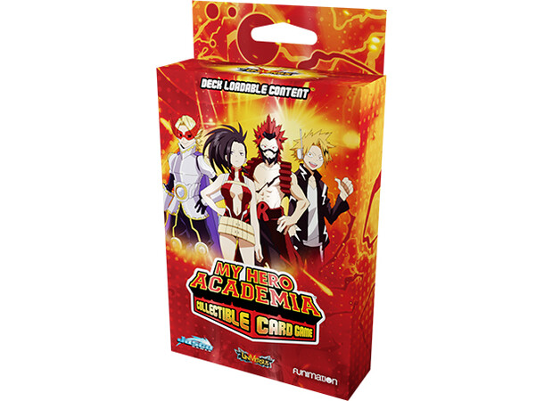 My Hero Academia CCG Deck Downloadable Deck Loadable Content Crimson Rampage 