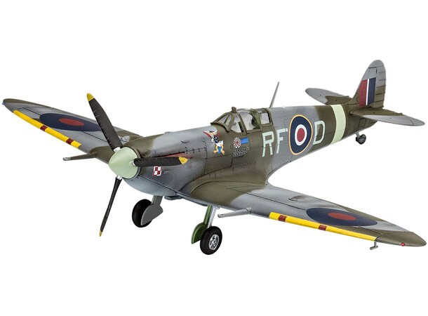 Spitfire Mk Vb Model Starter Set Revell 1:72 Byggesæt 