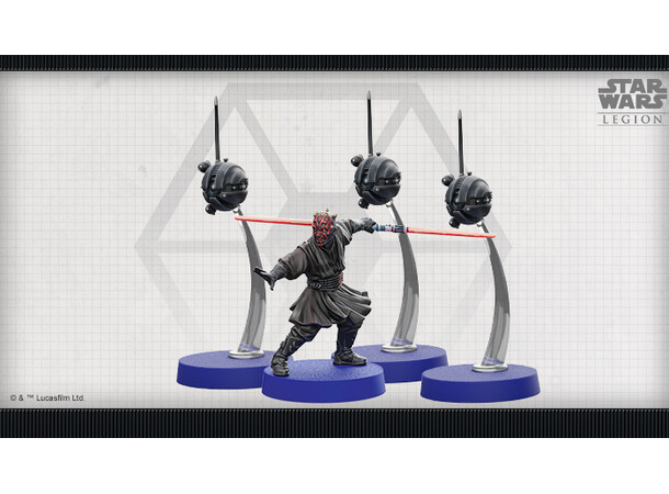 Star Wars Legion Darth Maul & Sith Probe 