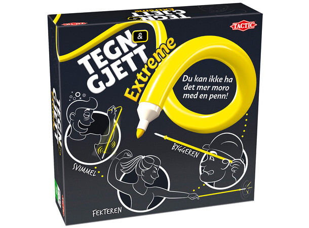 Tegn & Gjett Extreme  - NORSK 