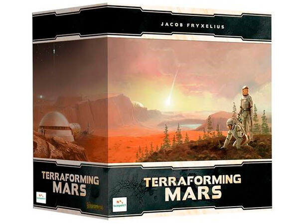 Terraforming Mars Storage Big Box Opbevaringsæske med 90 stk. 3D-brikker 