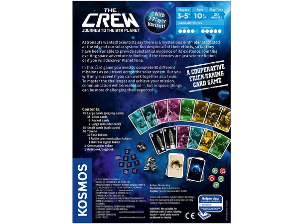 The Crew: The Quest for Planet Nine Brætspil 