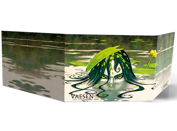 Vaesen GM Screen & Map Nordic Horror Rollespil 