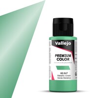 Vallejo Premium Metallic Green 60 ml Premium Airbrush Color - Metallic