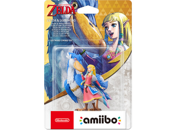 Amiibo Zelda & Loftwing The Legend of Zelda Skyward Sword HD 