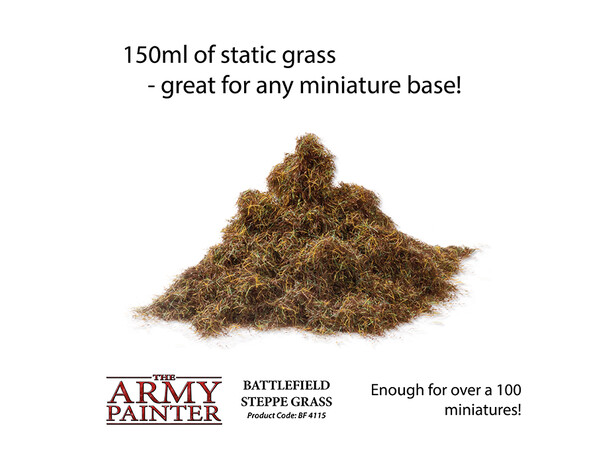Army Painter Basing Steppe Grass Battlefield 4115 - 150 ml 