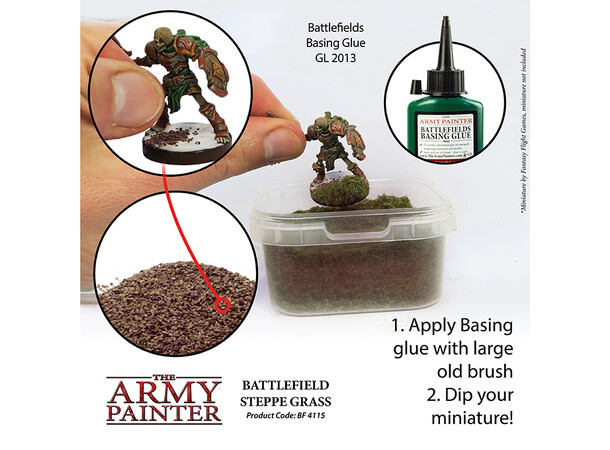 Army Painter Basing Steppe Grass Battlefield 4115 - 150 ml 