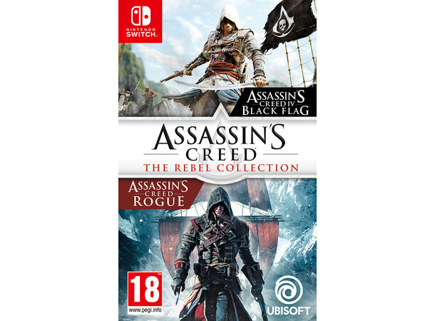 Assassin's Creed Rebel Collection Switch Black Flag + Rogue 